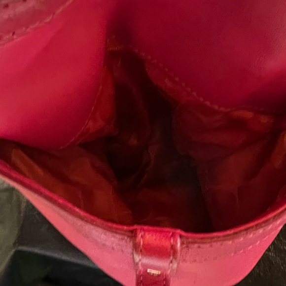 Kate Spade Fuchia / hot pink hand bag leather - Picture 8 of 15